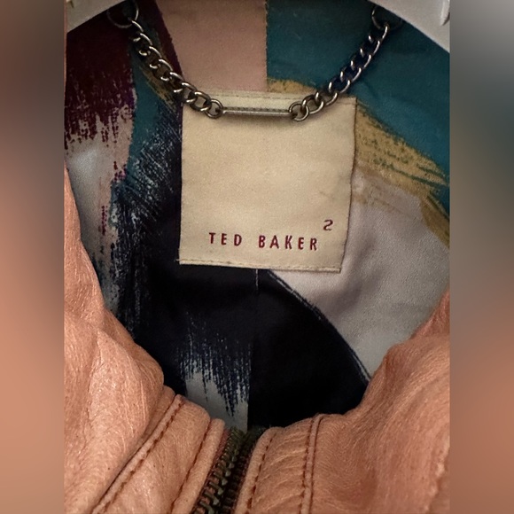 Camel 100% leather jacket by Ted Baker - Picture 15 of 16